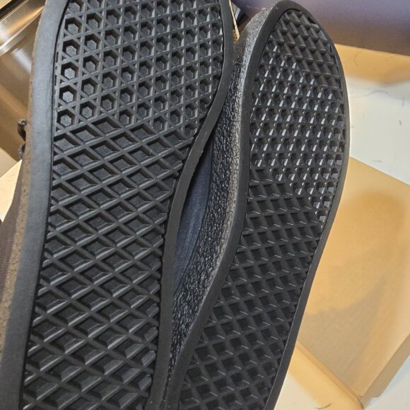 Vans Forager Low Cut Black Denim Black V3780 Men's Size 10 LOAFER BOAT SHOE NEW - Picture 7 of 13